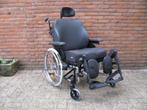 Quickie life I rolstoel 55 cm Rem Eenhandsbediening rechts, Duwrolstoel, Ophalen of Verzenden, Zo goed als nieuw, Inklapbaar