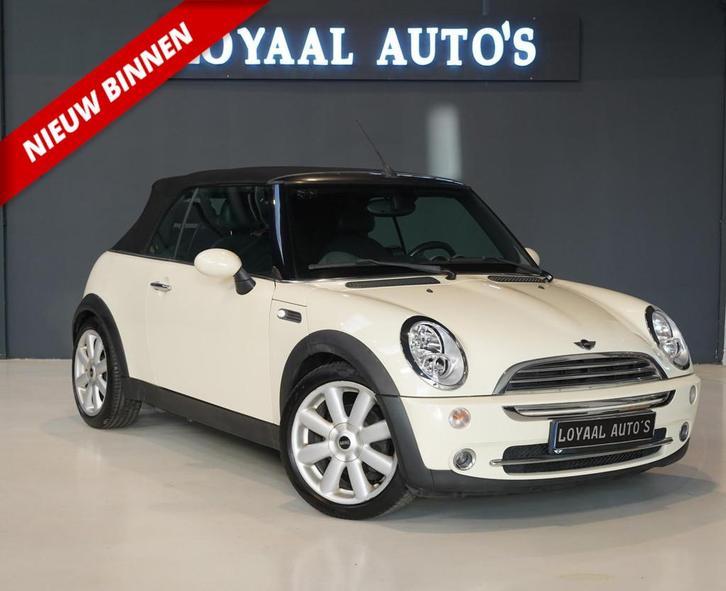 Mini Mini Cabrio 1.6 Cooper | CABRIO | AIRCO | STOELVERW. |, Auto's, Mini, Bedrijf, Te koop, Cabrio, ABS, Airbags, Airconditioning