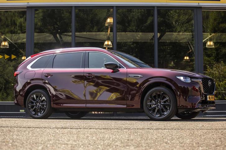 Mazda CX-80 2.5 e-SkyActiv PHEV Takumi Plus 7P (bj 2024), Auto's, Mazda, Te koop, Overige modellen, 360° camera, 4x4, ABS, Achteruitrijcamera