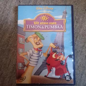 Leuke Walt Disney DVD.  Uit eten met TIMON&PUMBAA. beschikbaar voor biedingen
