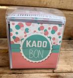 Kadobonnen voor winkel, Eén persoon, Cadeaubon