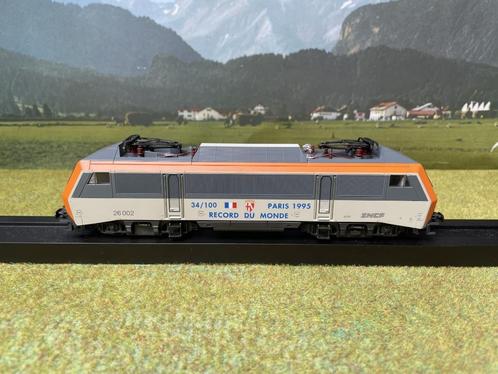 Marklin 3334 "Record du Monde", betr.nr.: 26002 SNCF, Hobby en Vrije tijd, Modeltreinen | H0, Zo goed als nieuw, Locomotief, Wisselstroom