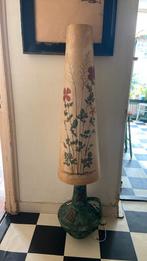 Gezellig Vintage bloemen vloerlamp, Huis en Inrichting, Woonaccessoires | Zuilen en Pilaren, Ophalen of Verzenden, Gebruikt