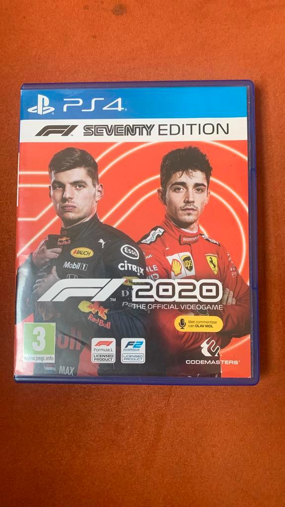 F1 2020 Seventy Edition, Spelcomputers en Games, Games | Sony PlayStation 4, Zo goed als nieuw, Racen en Vliegen, 1 speler, Vanaf 3 jaar