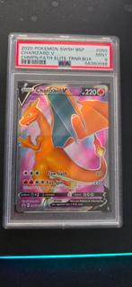 Pokemon TCG - Charizard V psa 9 Champions path Promo Mint, Ophalen of Verzenden, Zo goed als nieuw, Losse kaart