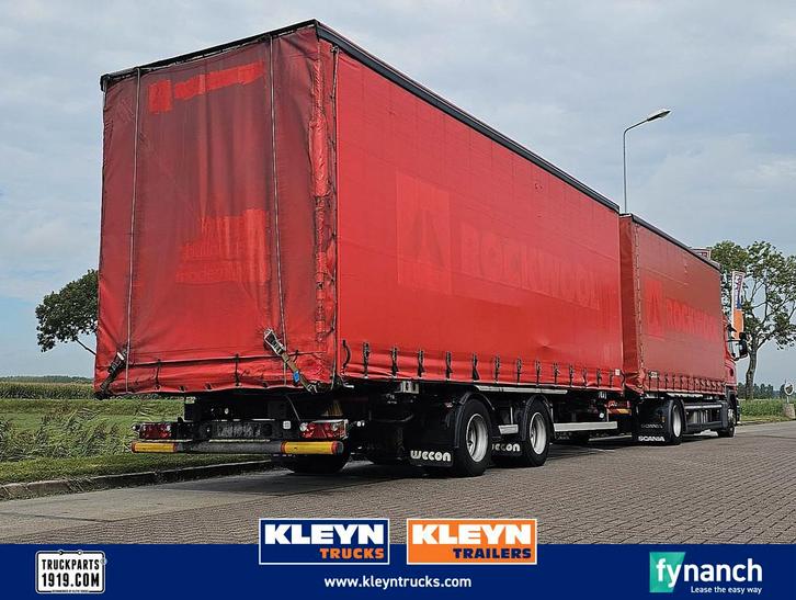 WECON AZ220 TANDEM bdf+box combi, Auto's, Vrachtwagens, Bedrijf, Te koop, ABS, Aanhangers en Opleggers, Diesel, Handgeschakeld