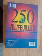 250 vellen gekleurd A4 papier, Diversen, Papierwaren, Ophalen of Verzenden, Nieuw