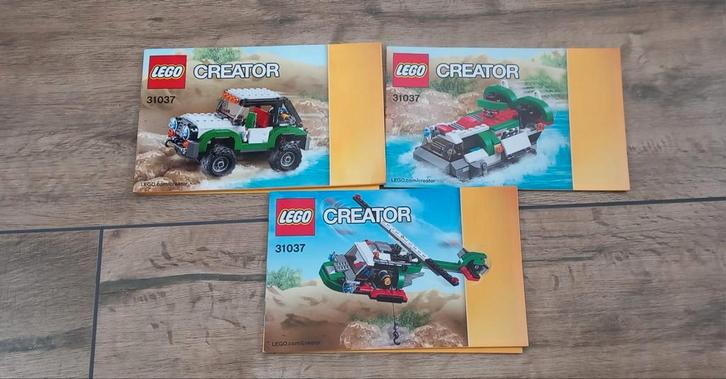 Lego Creator 31037 Avontuurlijke Voertuigen, Kinderen en Baby's, Speelgoed | Duplo en Lego, Gebruikt, Lego, Losse stenen, Ophalen of Verzenden