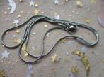 RVS snake ketting en verzilverde ketting, Ophalen of Verzenden, Nieuw, Zilver, Zilver