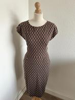 King Louie maat L retro jurk 2722, Bruin, Maat 42/44 (L), Ophalen of Verzenden, Zo goed als nieuw