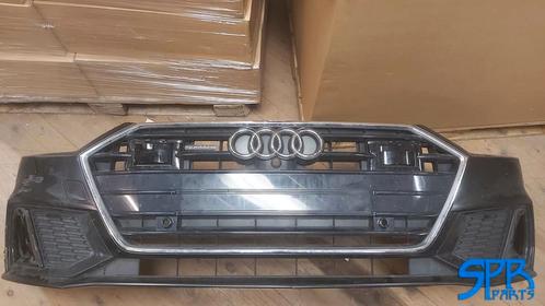 AUDI A7 4K8 S-Line VOORBUMPER GRILL GRILLE COMPLEET PDC SRA, Auto-onderdelen, Carrosserie en Plaatwerk, Bumper, Audi, Voor, Gebruikt