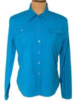 Escada Sport blouse, aqua/blauw, Mt. S, Escada, Zo goed als nieuw, Maat 36 (S), Verzenden