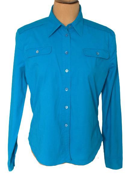 Escada Sport blouse, aqua/blauw, Mt. S, Kleding | Dames, Blouses en Tunieken, Zo goed als nieuw, Maat 36 (S), Blauw, Verzenden