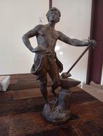 Auguste Moreau "L'Artisan de la Paix", Antiek en Kunst, Antiek | Koper en Brons, Ophalen of Verzenden