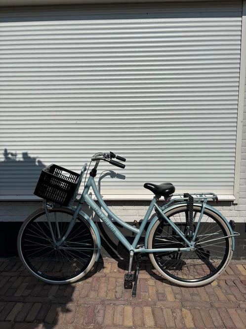 Cortina U4 damesfiets zilverblauw, Fietsen en Brommers, Fietsen | Meisjes, Gebruikt, 26 inch of meer, Versnellingen, Ophalen