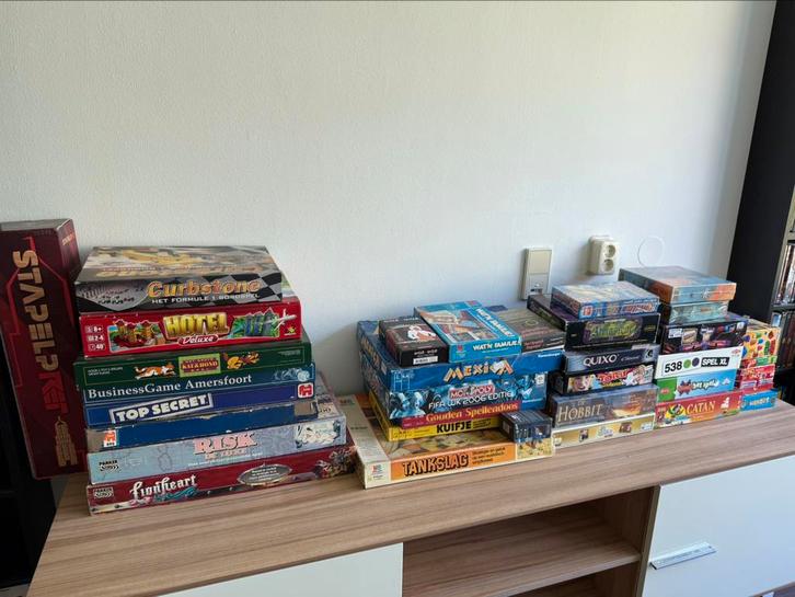 Grote Partij Bordspellen te koop!, Hobby en Vrije tijd, Gezelschapsspellen | Bordspellen, Zo goed als nieuw, Ophalen