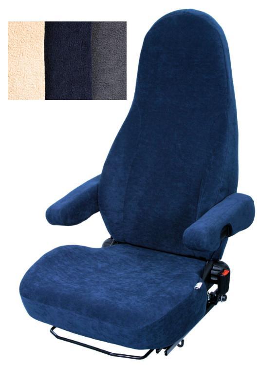 AGUTI Stoelhoezen Type MILAN set Model 4B in Grijs of Blauw, Caravans en Kamperen, Camper-accessoires, Nieuw, Ophalen of Verzenden