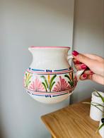 Vintage vaas handpainted, Ophalen of Verzenden