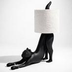 Elegante katten toiletpapierhouder - PLA, Huis en Inrichting, Badkamer | Badtextiel en Accessoires, Parodi events planner, Zwart