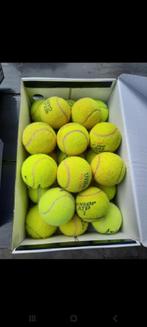 25 oude tennisballen, Ballen, Overige merken, Gebruikt, Ophalen of Verzenden