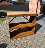 Bijzettafel cortenstaal (nieuw), Ophalen of Verzenden, Nieuw