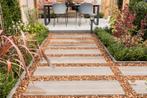 ACTIE Perzikstenen Heel - Half mix - Shell ( gebroken ) bulk, Nieuw, Ophalen of Verzenden, 10 m² of meer, Beton