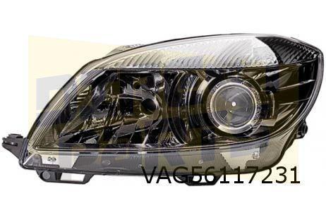Skoda Fabia II/Roomster (3/10-) Koplamp Links (halogeen H7), Auto-onderdelen, Verlichting, Skoda, Nieuw, Verzenden