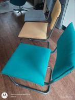 Vintage design stoelen set, Huis en Inrichting, Stoelen, Ophalen, Gebruikt, Overige kleuren, Drie
