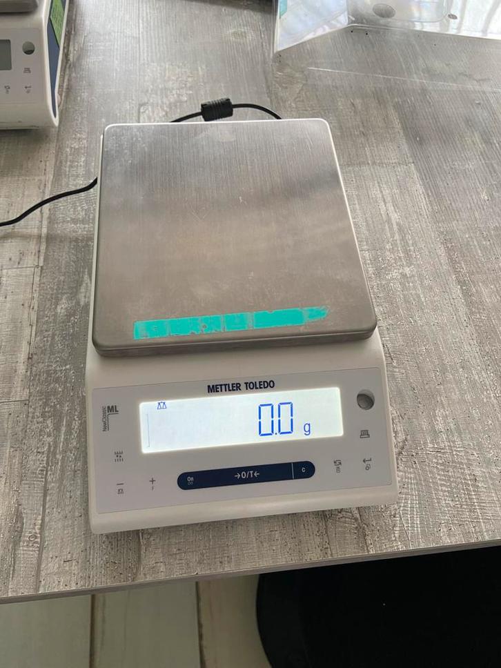 Professionele Mettler Toledo ML precisieweegschaal, Witgoed en Apparatuur, Weegschalen, Zo goed als nieuw, Personenweegschaal