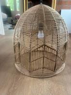 Rotan hanglamp, Ophalen of Verzenden, Zo goed als nieuw, Minder dan 50 cm