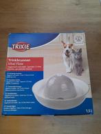 Wit/Grijs - Trixie Keramiek Drinkfontein Vital Flow 1,5 l, Ophalen, Nieuw
