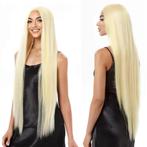 Sexy lace front pruik met superlang lichtblond haar Natalia, Sieraden, Tassen en Uiterlijk, Uiterlijk | Haarverzorging, Verzenden