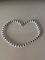 Parels & Lapis Lazuli Collier - Valentijnscadeau!, Blauw, Nieuw, Ophalen of Verzenden, Met edelsteen
