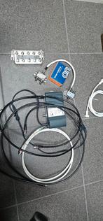 Diversen cai coax tv onderdelen hirschmann, Ophalen of Verzenden