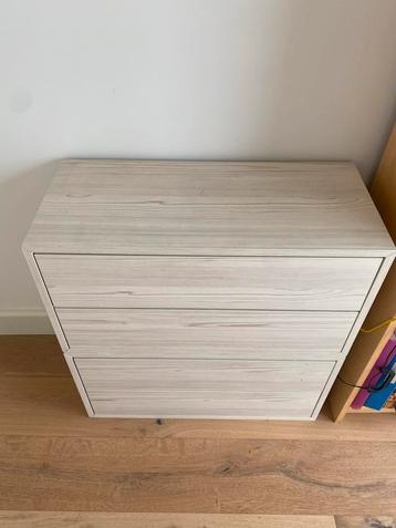 2x Eket ladekast 70x35x35 - Wit