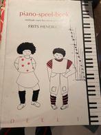Piano-speel-boek deel 1 en 2, Ophalen of Verzenden, Gebruikt, Les of Cursus, Piano