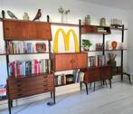 Louis van Teeffelen wandmeubel / wandsysteem - 520cm breed!, Huis en Inrichting, Kasten | Wandmeubels, Ophalen, Gebruikt, 200 cm of meer