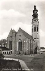 Middelburg, Nieuwe Kerk met Lange Jan, Ophalen of Verzenden, 1960 tot 1980, Gelopen, Zeeland