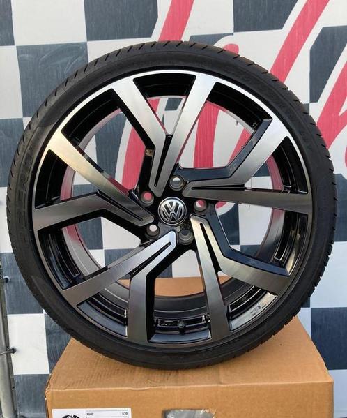 19 Inch Vw Brescia velgen 5x112 Golf GTD GTI +Pirelli PZero, Auto-onderdelen, Banden en Velgen, Banden en Velgen, Zomerbanden
