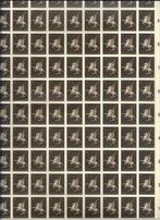Vel met 100 PAARDEN postfris Nederland, Postzegels en Munten, Postzegels | Thematische zegels, Ophalen of Verzenden, Dier of Natuur