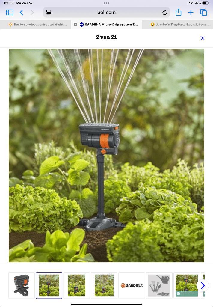 GARDENA verlengstuk NIEUW., Tuin en Terras, Tuinsproeiers, Nieuw, Zwenksproeier, Ophalen of Verzenden