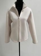 Z.G.A.N! Amisu Scuba dames vest / jasje ivoor wit S, Kleding | Dames, Verzenden, Wit, Zo goed als nieuw, Maat 36 (S)