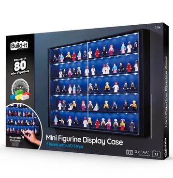 Display voor LEGO Minifiguren met LED verlichting beschikbaar voor biedingen