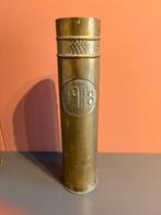 Granaat huls, 1918, soldaat, oorlog,kogels,antiek, militair, Verzamelen, Verzenden, Landmacht, Nederland