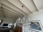 Grote Glazen Kroonluchter - 90cm hoog, 120cm breed, Ophalen, Gebruikt, Glas
