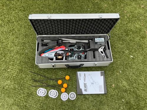 Aangeboden blade 450 3d helikopter met zender spectrum, Hobby en Vrije tijd, Modelbouw | Radiografisch | Helikopters en Quadcopters