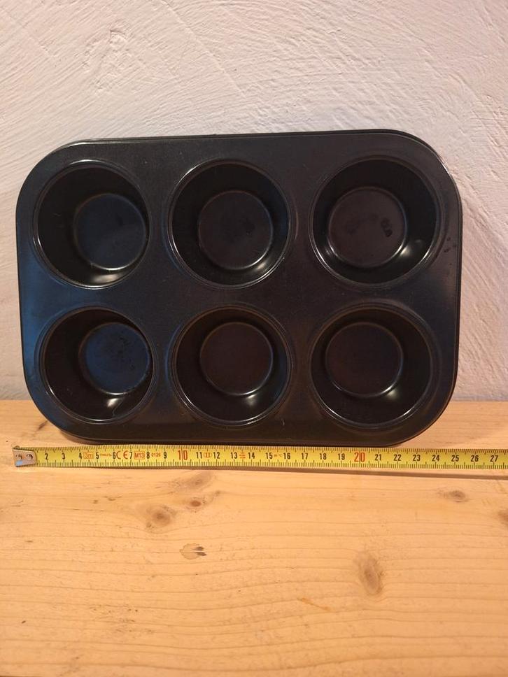 Cupcake bakvorm voor 6 stuks - Gebruikt, Huis en Inrichting, Keuken | Keukenbenodigdheden, Gebruikt, Ophalen of Verzenden