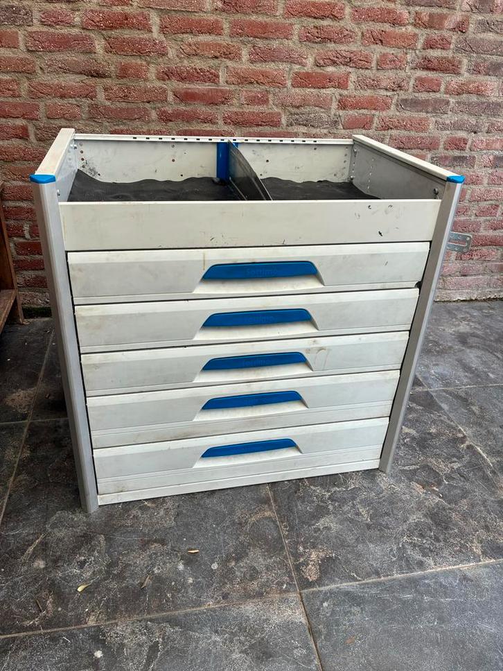 Sortimo Ladekast met Vakindeling, Auto-onderdelen, Interieur en Bekleding, Ophalen of Verzenden