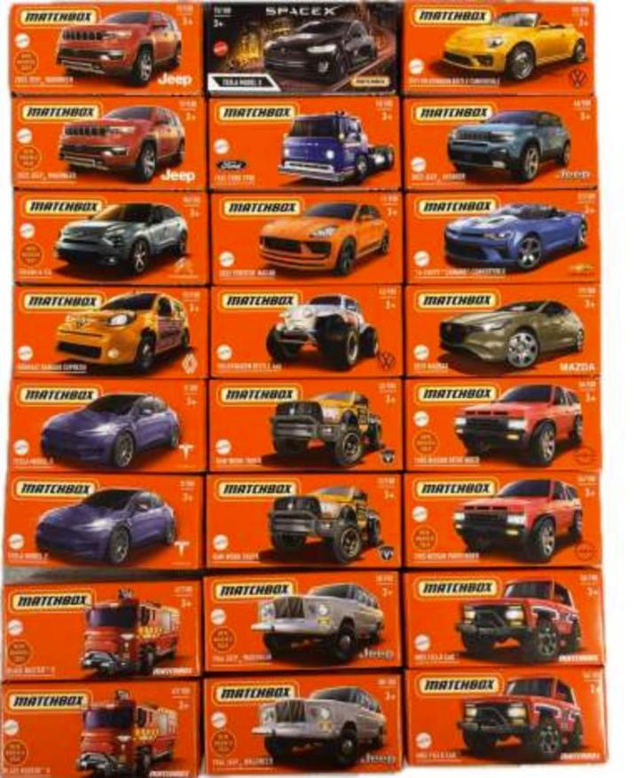 NIEUW en GESEALDE CASE Matchbox Power Grabs, schaal 1/64, Hobby en Vrije tijd, Modelauto's | Overige schalen, Nieuw, Auto, Ophalen of Verzenden