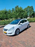 Opel Corsa 1.4 16V 3D 2010 Wit opc line pano, Auto's, 1398 cc, 4 cilinders, Wit, Origineel Nederlands